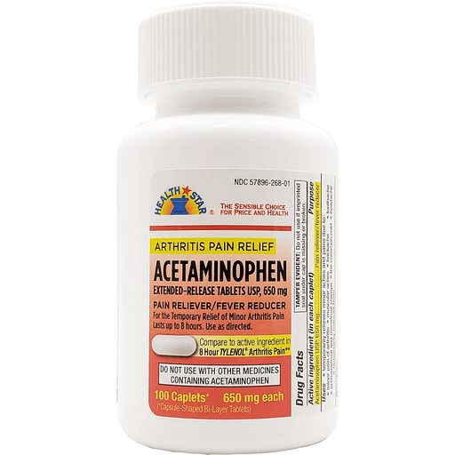 Hs Acetaminophen Arthritis 650 Mg