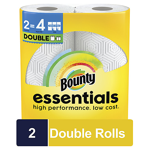 Bounty Essential Select A Size Paper Towels, 2 Count