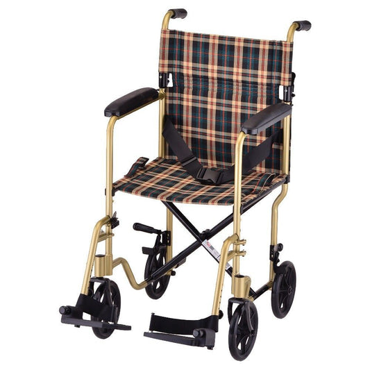 Nova Transport Chair 19" 329CP Lightweight Champagne