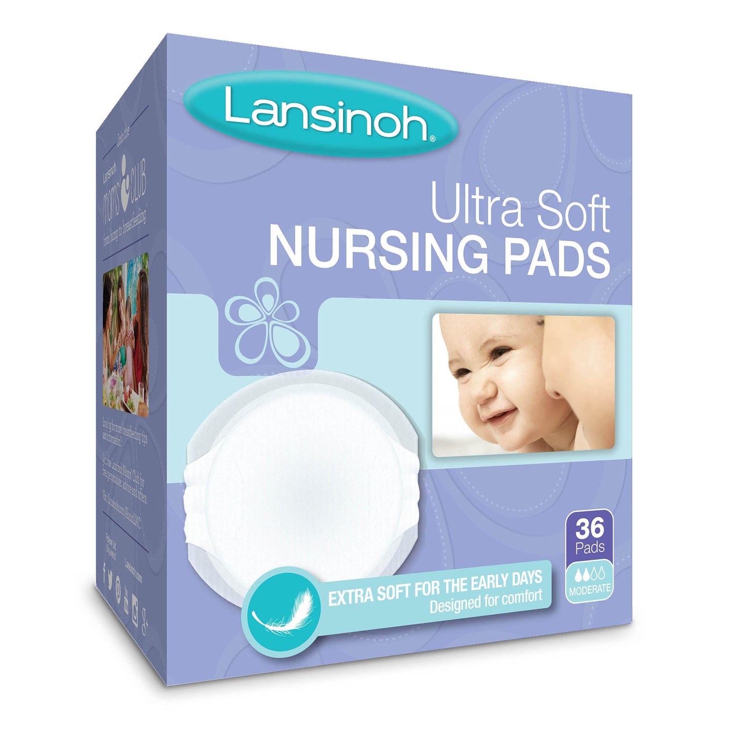Lansinoh Ultra Soft Disposable Nursing Pads
