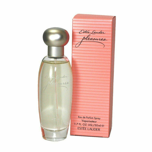 Estée Lauder Pleasures By Estee Eau De Parfum Edp Spray For Women 1.7 Oz / 50 Ml