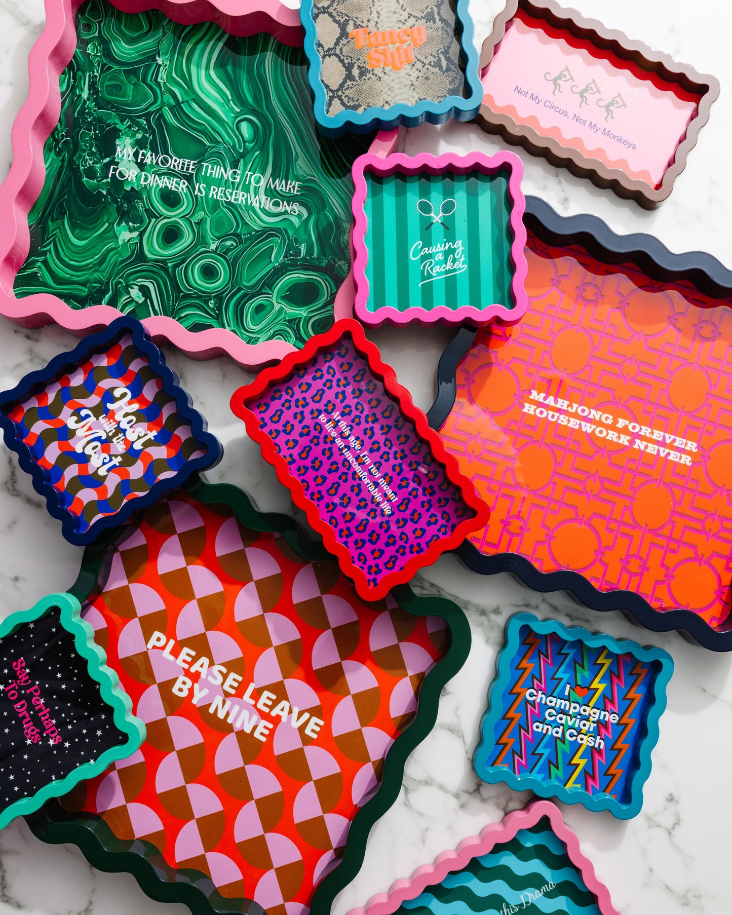 Not My Circus Lacquer Tray - Osadia Concept Store