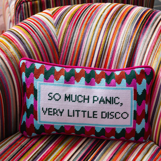 Panic at the Disco Needlepoint Pillow - Osadia Concept Store