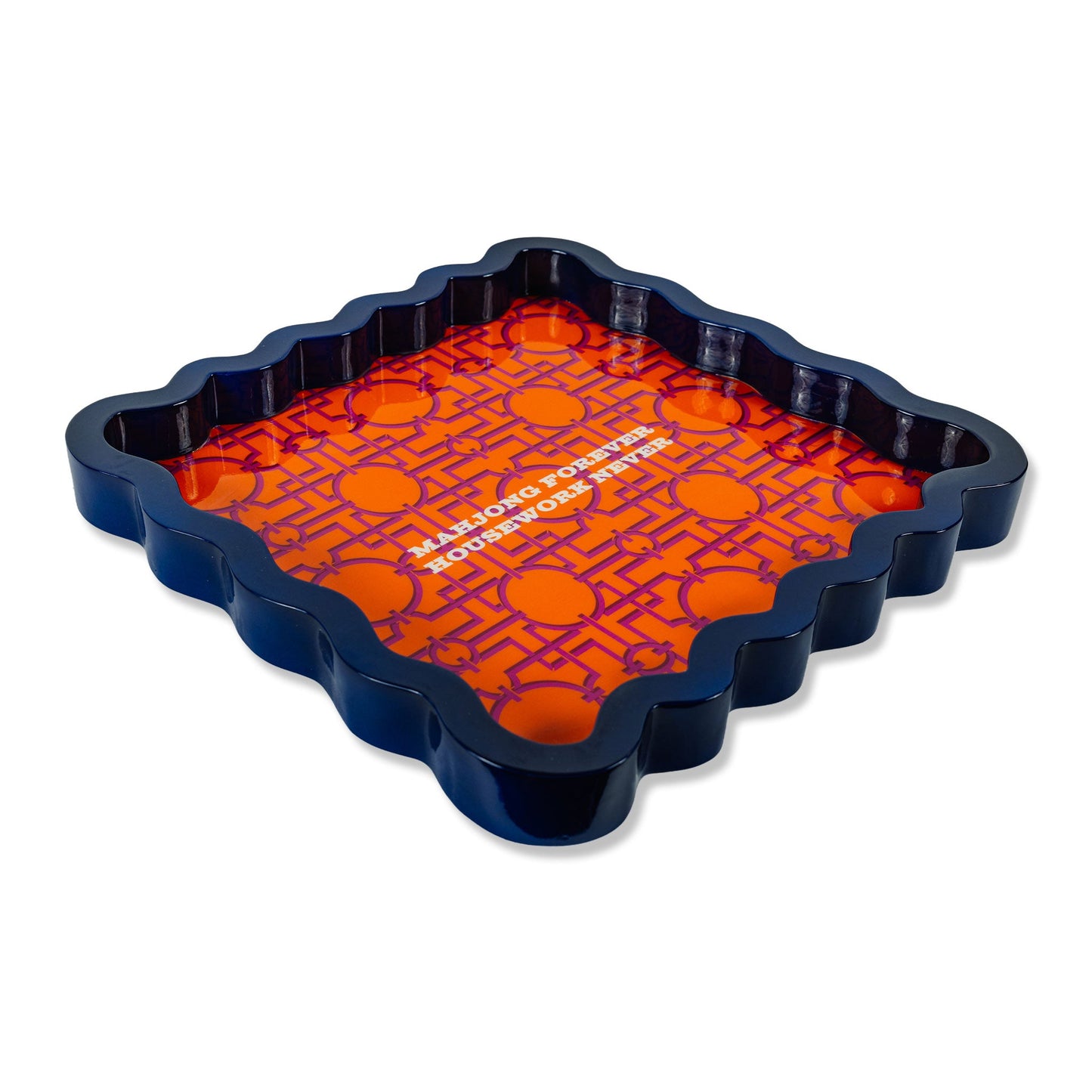 Mahjong Large Lacquer Tray - Osadia Concept Store