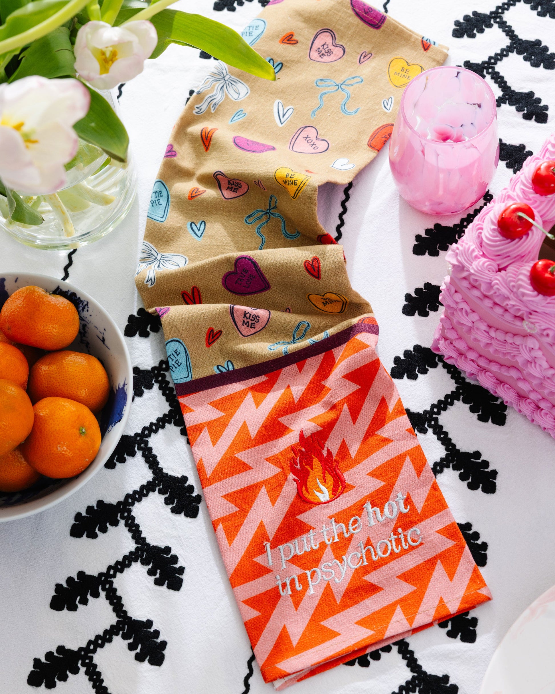 Hot in Psychotic Dish Towel - Osadia Concept Store