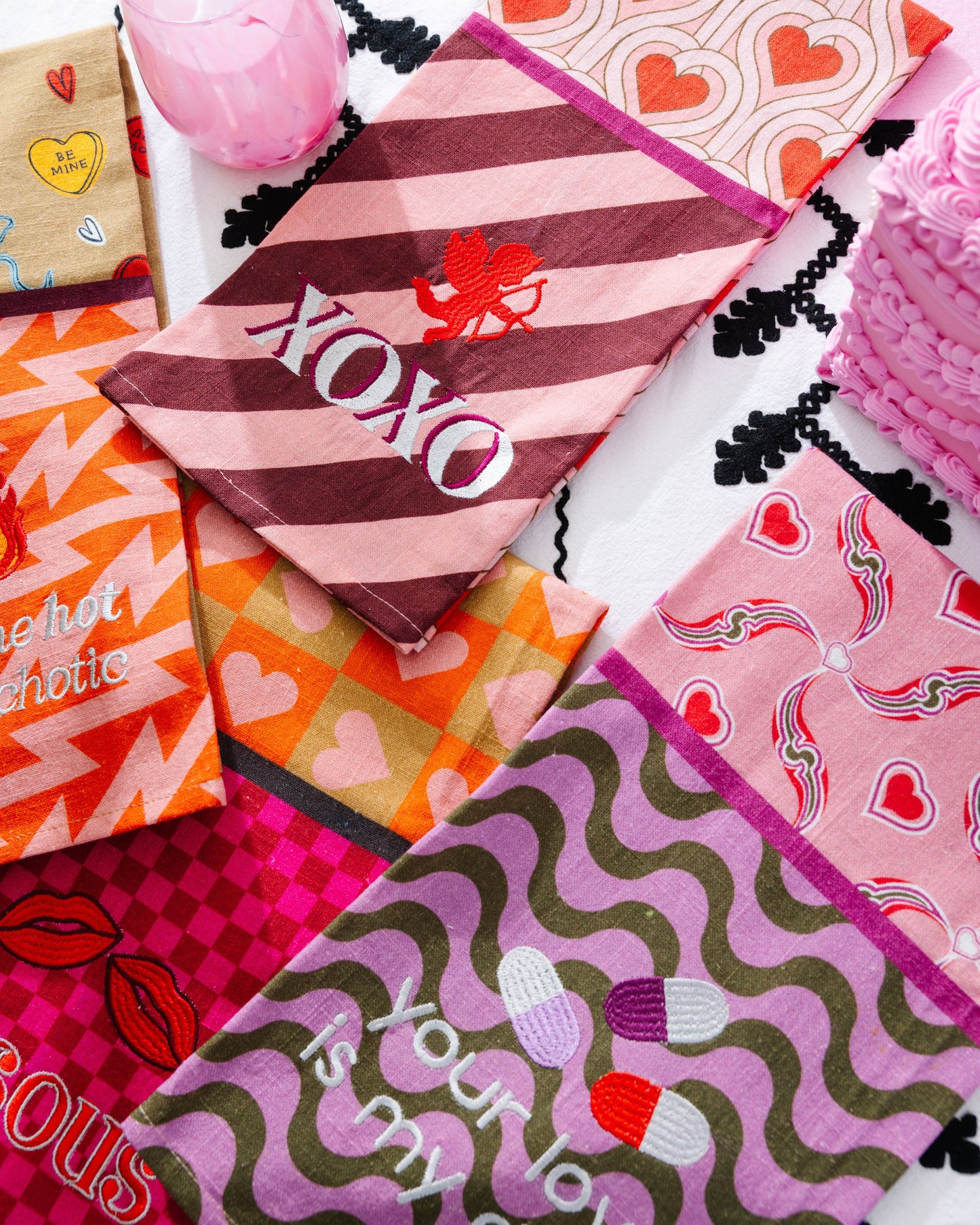 Xoxo Dish Towel - Osadia Concept Store