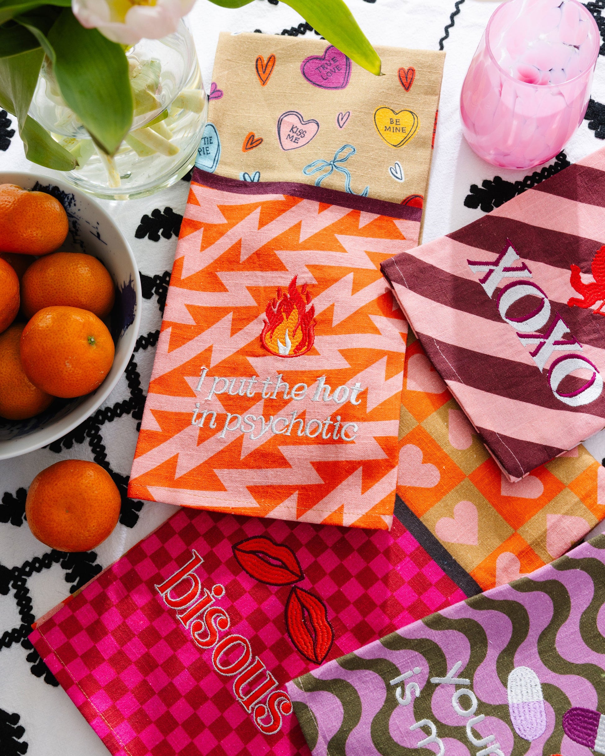 Hot in Psychotic Dish Towel - Osadia Concept Store