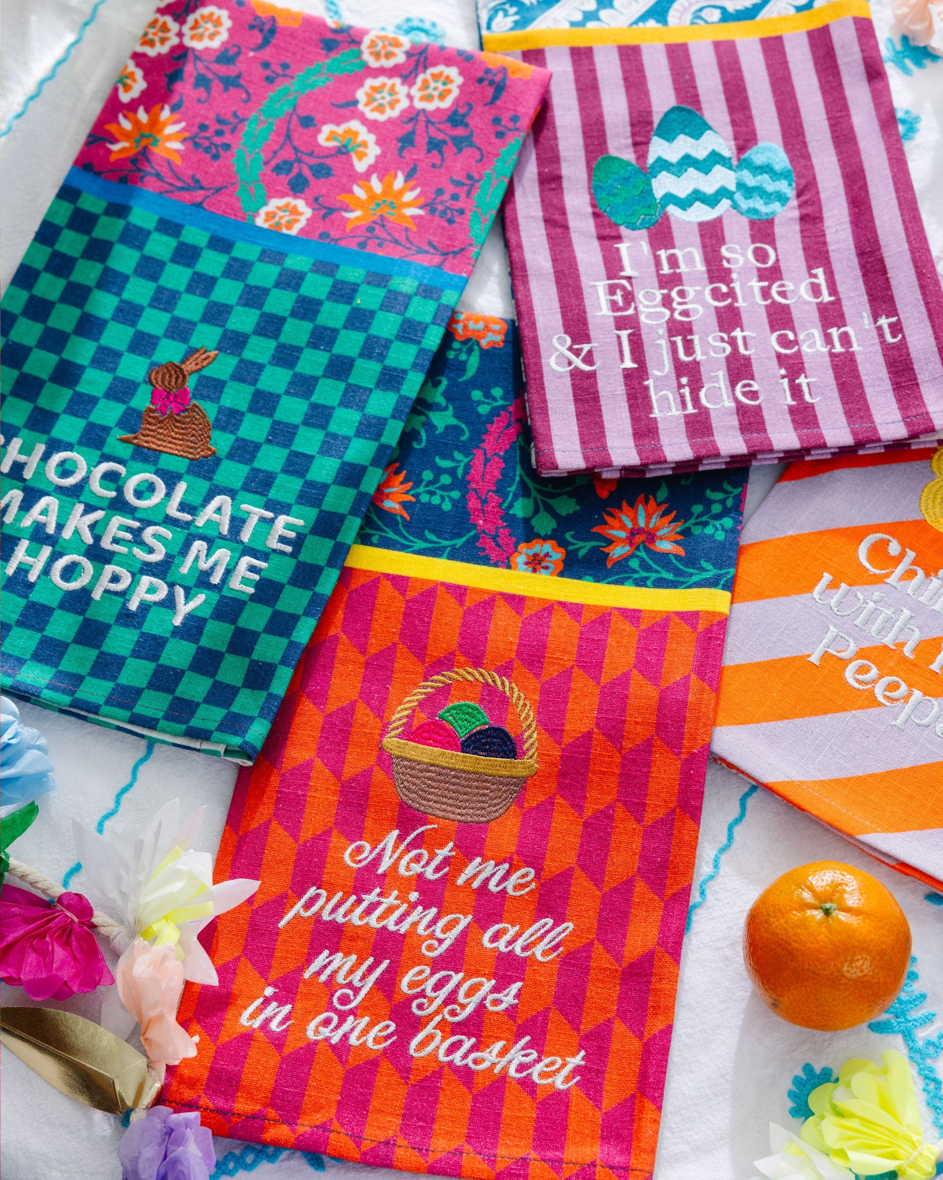 Eggs Basket Dish Towel - Osadia Concept Store