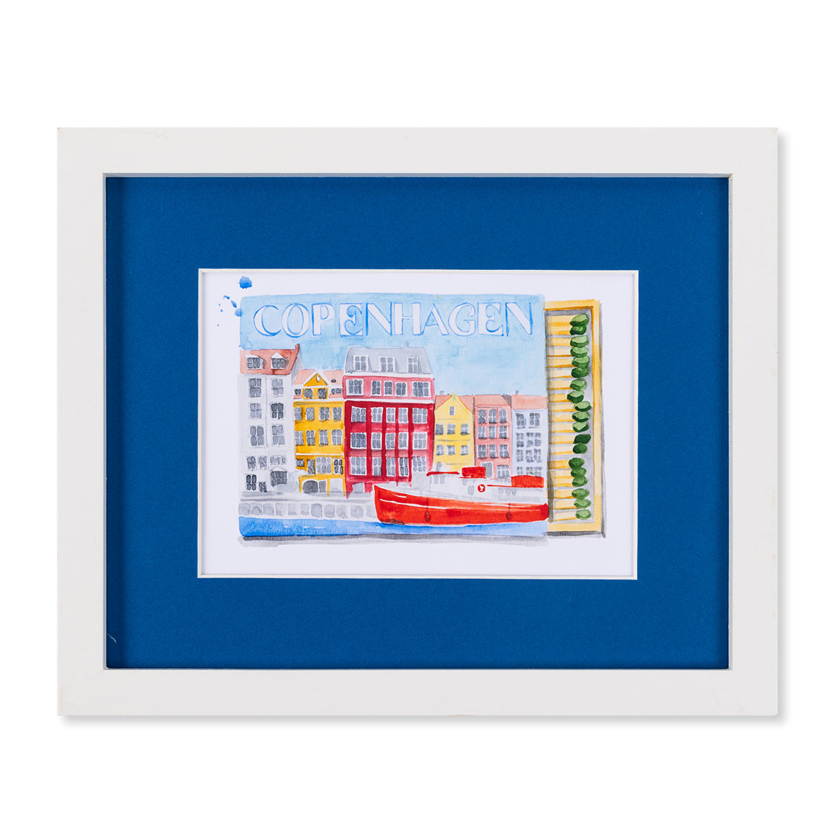 Copenhagen Matchbook Art Print - Osadia Concept Store