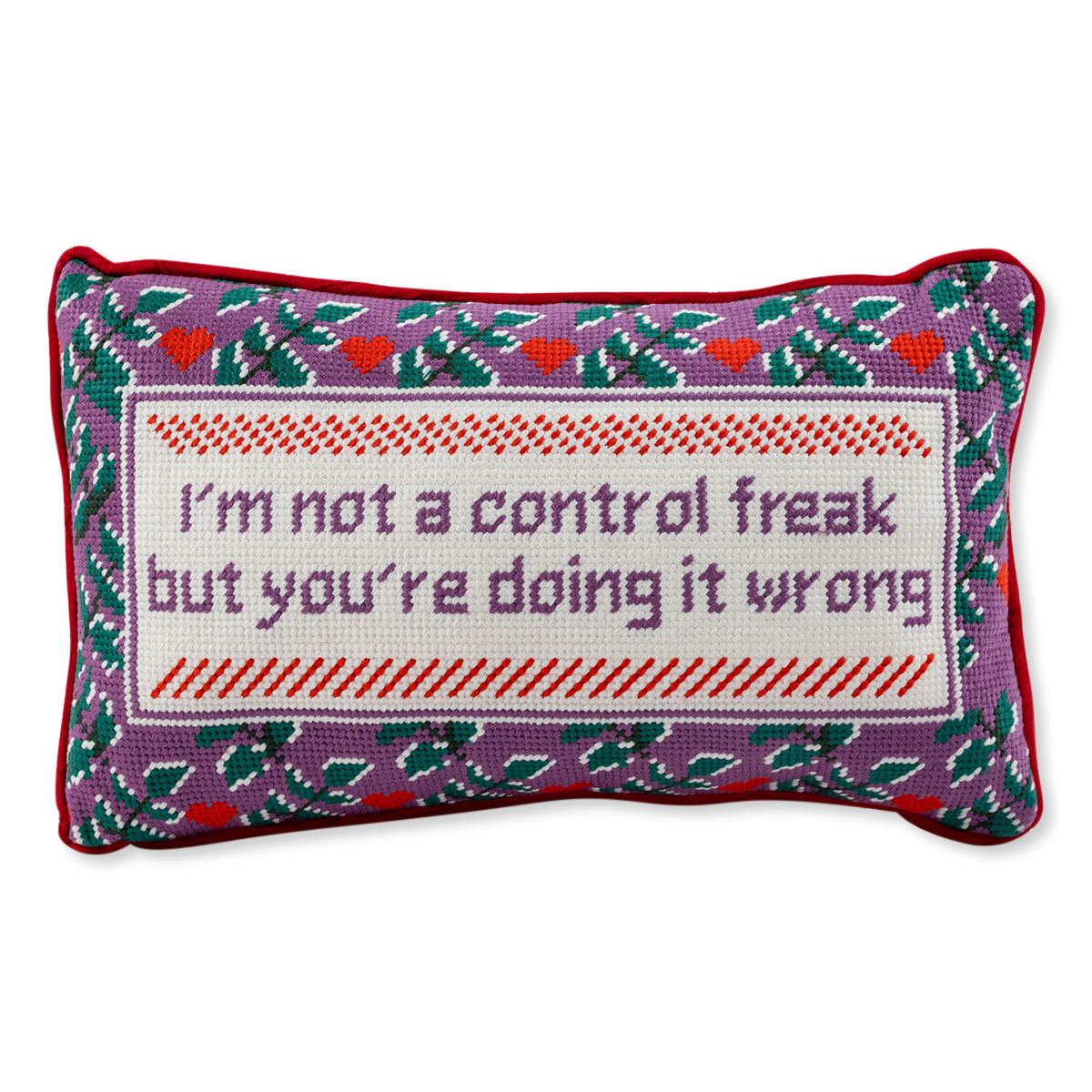 Control Freak Needlepoint Pillow - Osadia Concept Store