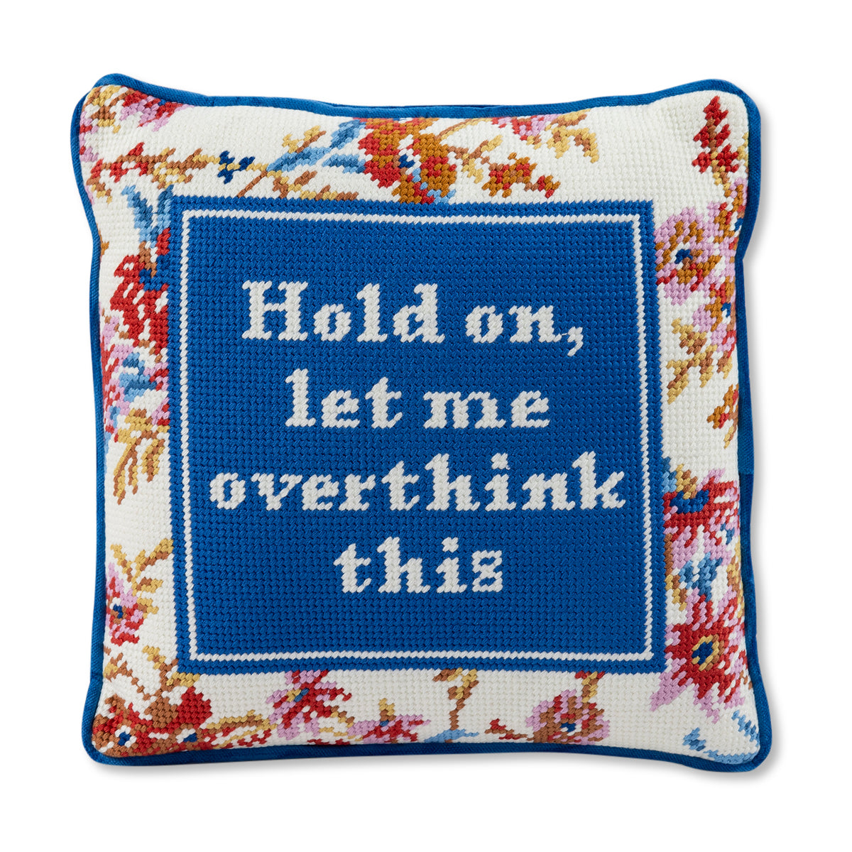 Overthink Needlepoint Pillow - Osadia Concept Store
