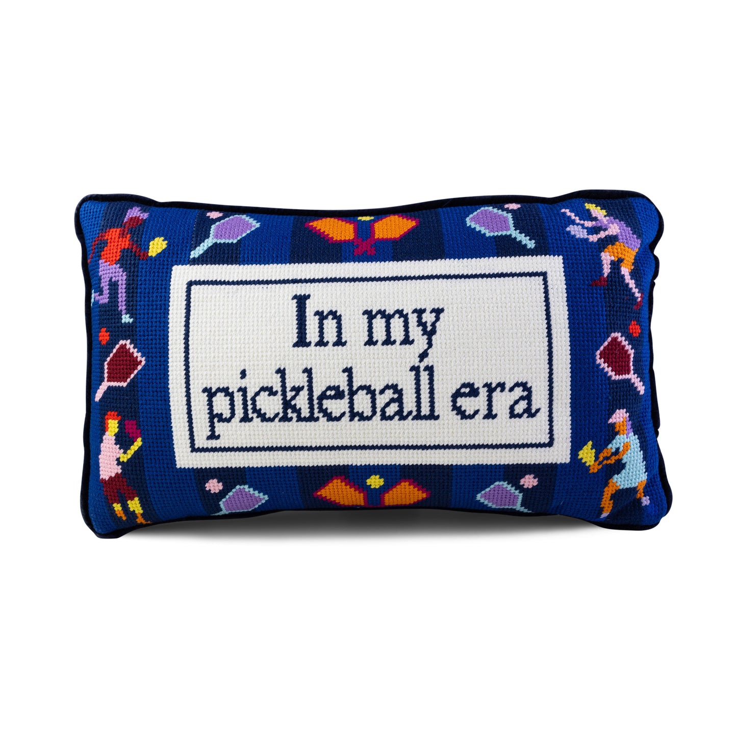 Pickleball Era Needlepoint Pillow - Osadia Concept Store