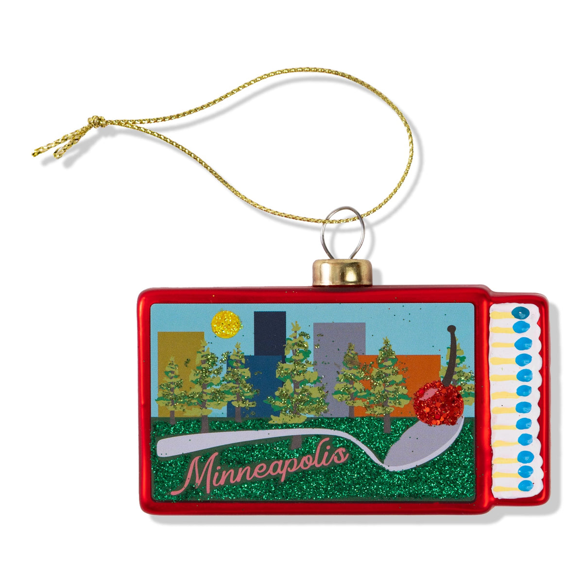 Matchbook Ornament - Minneapolis