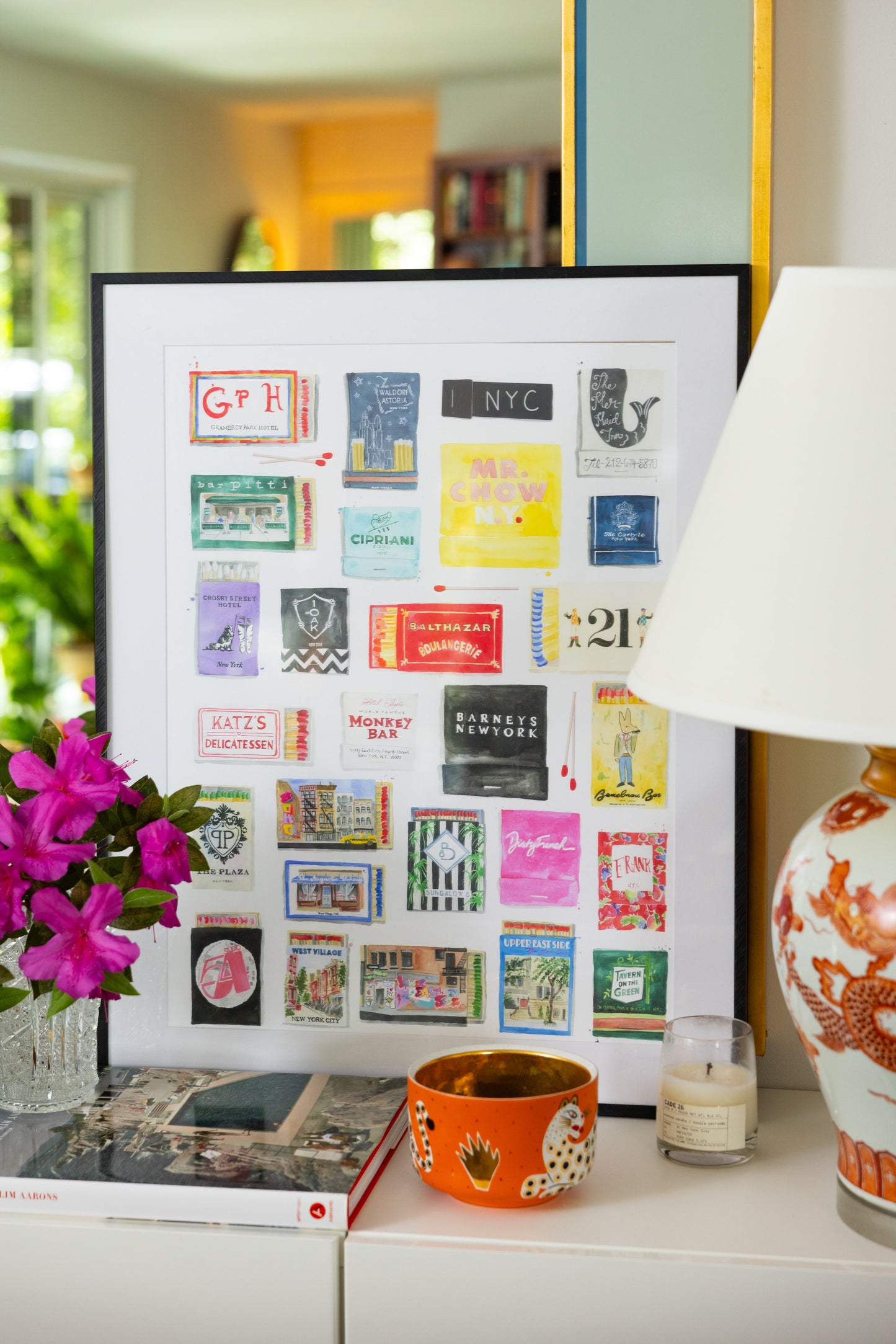 NYC Collection Matchbook Art Print - Osadia Concept Store
