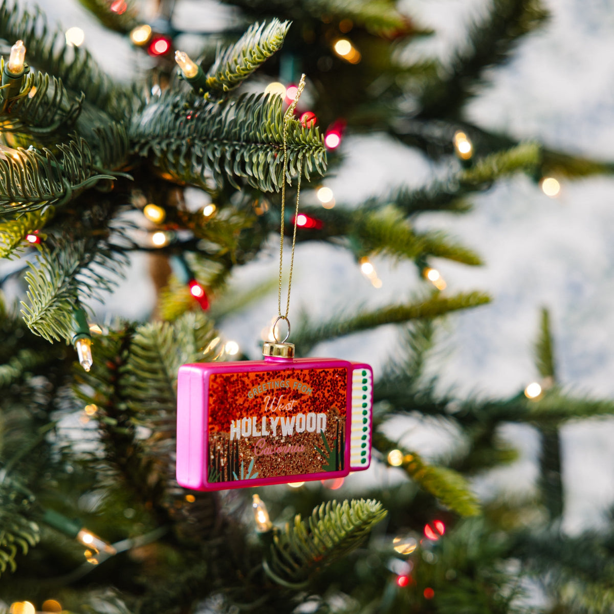 Matchbook Ornament - West Hollywood