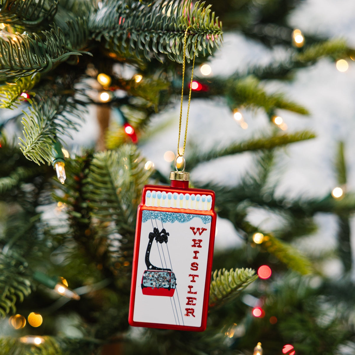 Matchbook Ornament - Whistler
