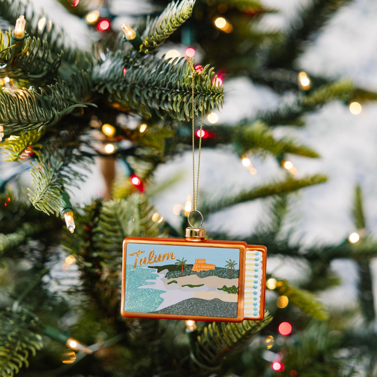 Matchbook Ornament - Tulum