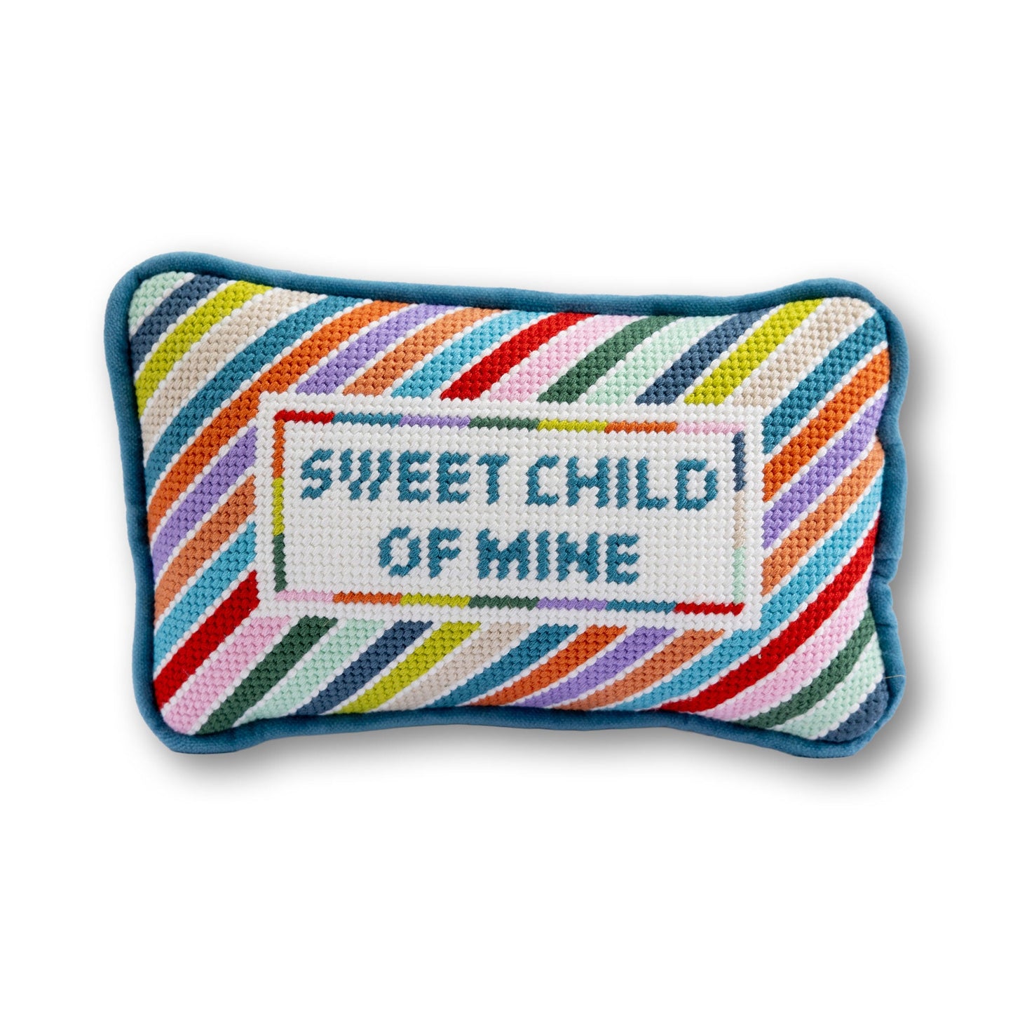 Sweet Child Of Mine Mini Needlepoint Pillow - Osadia Concept Store