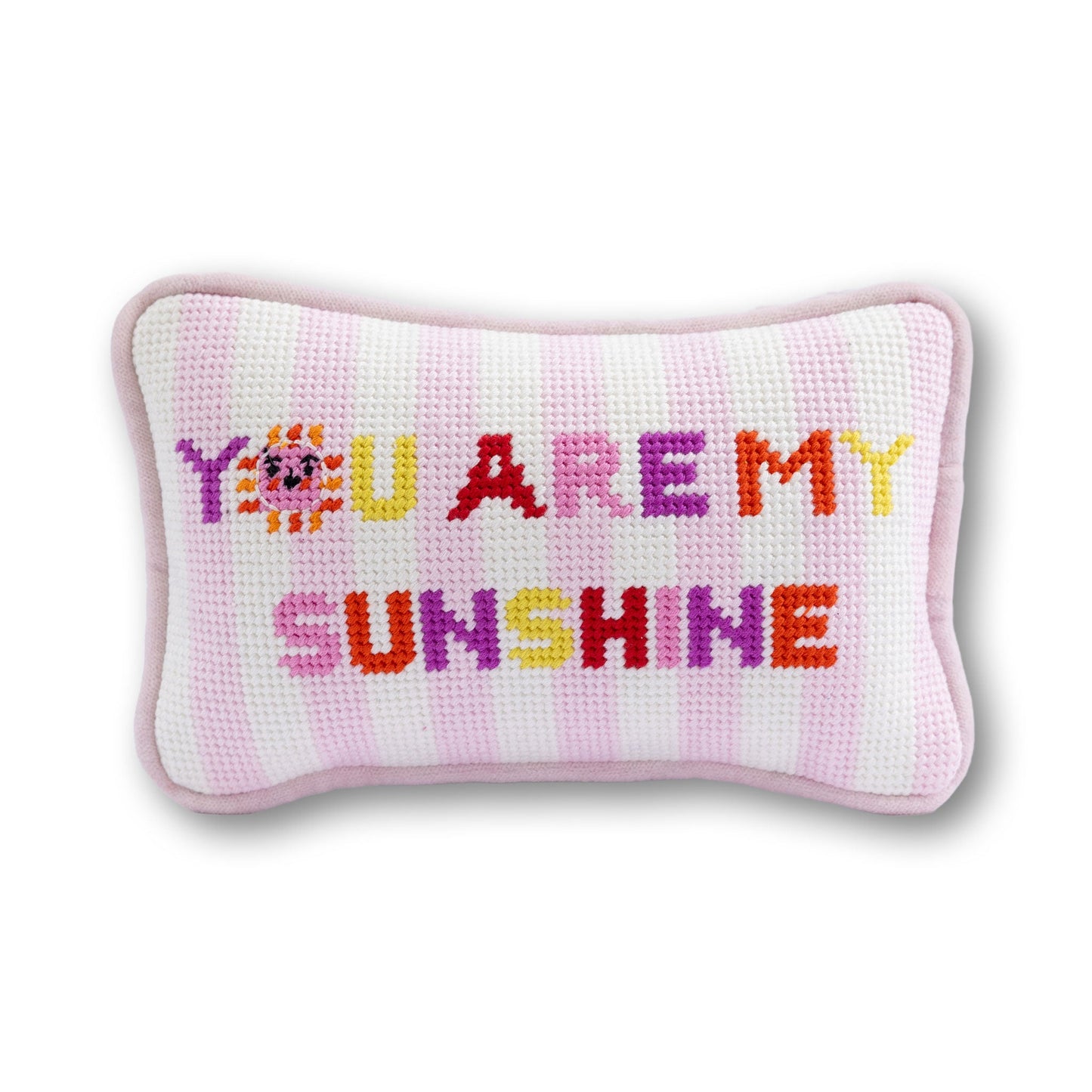 You Are My Sunshine Mini Needlepoint Pillow - Osadia Concept Store