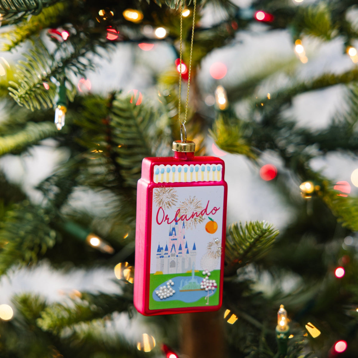 Matchbook Ornament - Orlando