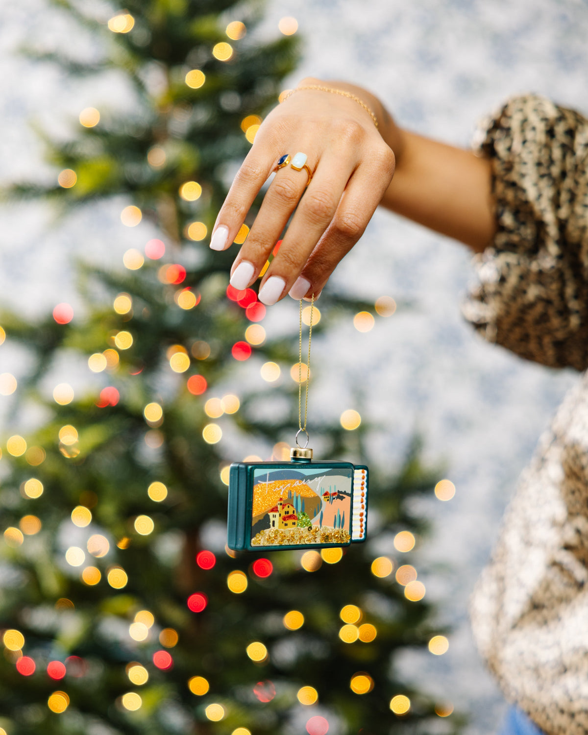 Matchbook Ornament - Tuscany