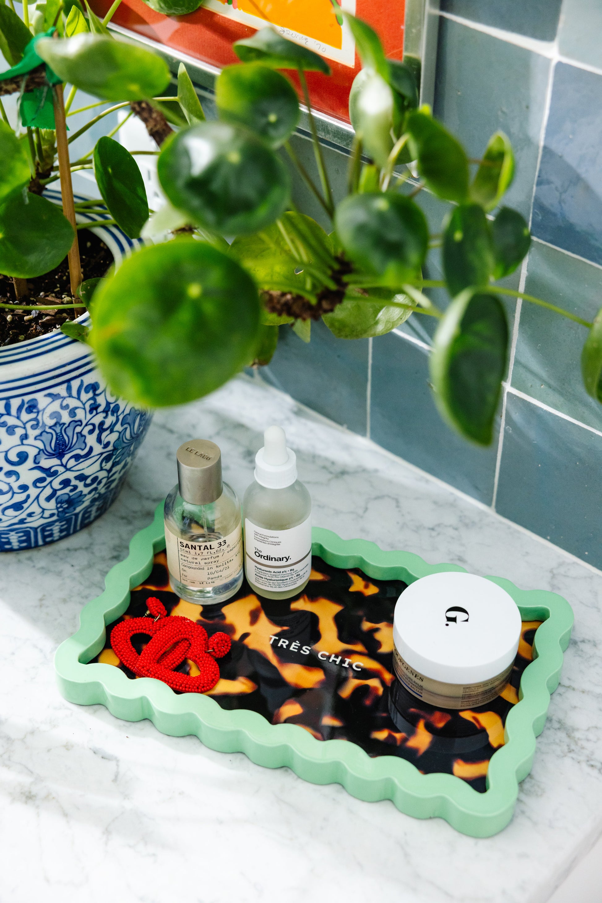 Tres Chic Lacquer Tray - Osadia Concept Store