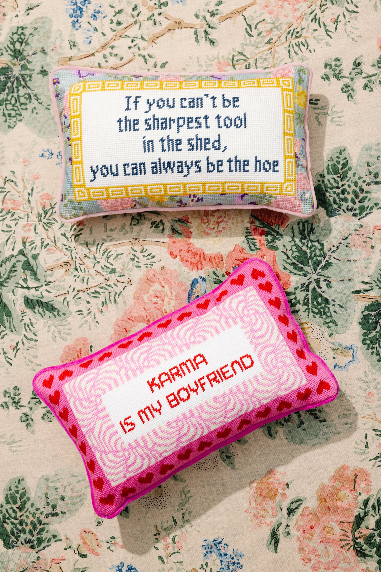 Sharpest Tool Needlepoint Pillow - Osadia Concept Store