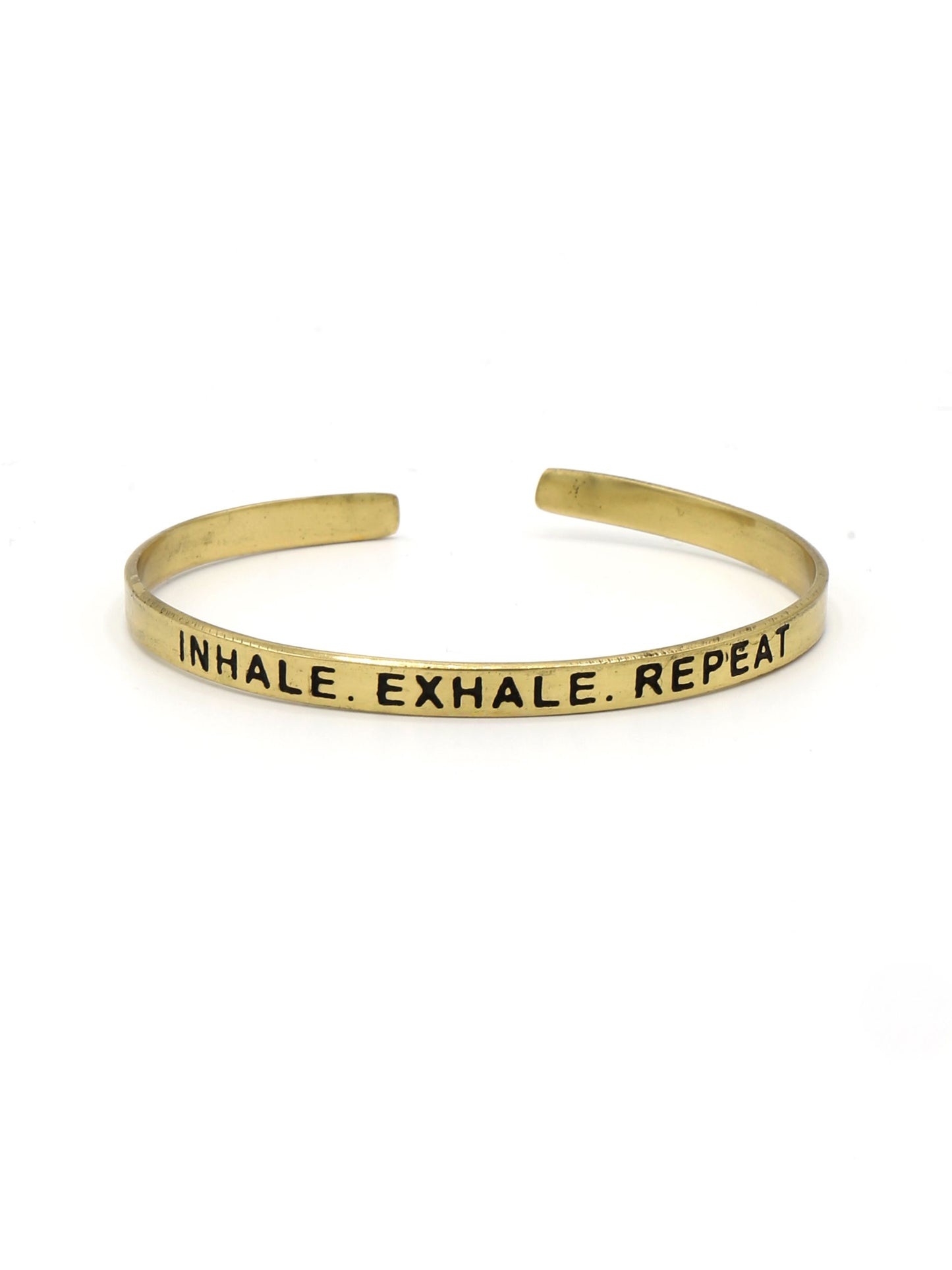 Breathe Quote Cuff - Osadia Concept Store