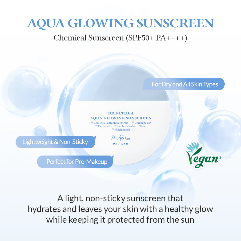 Dr. Althea Aqua Glowing Sunscreen SPF50+ PA++++ - Osadia Concept Store