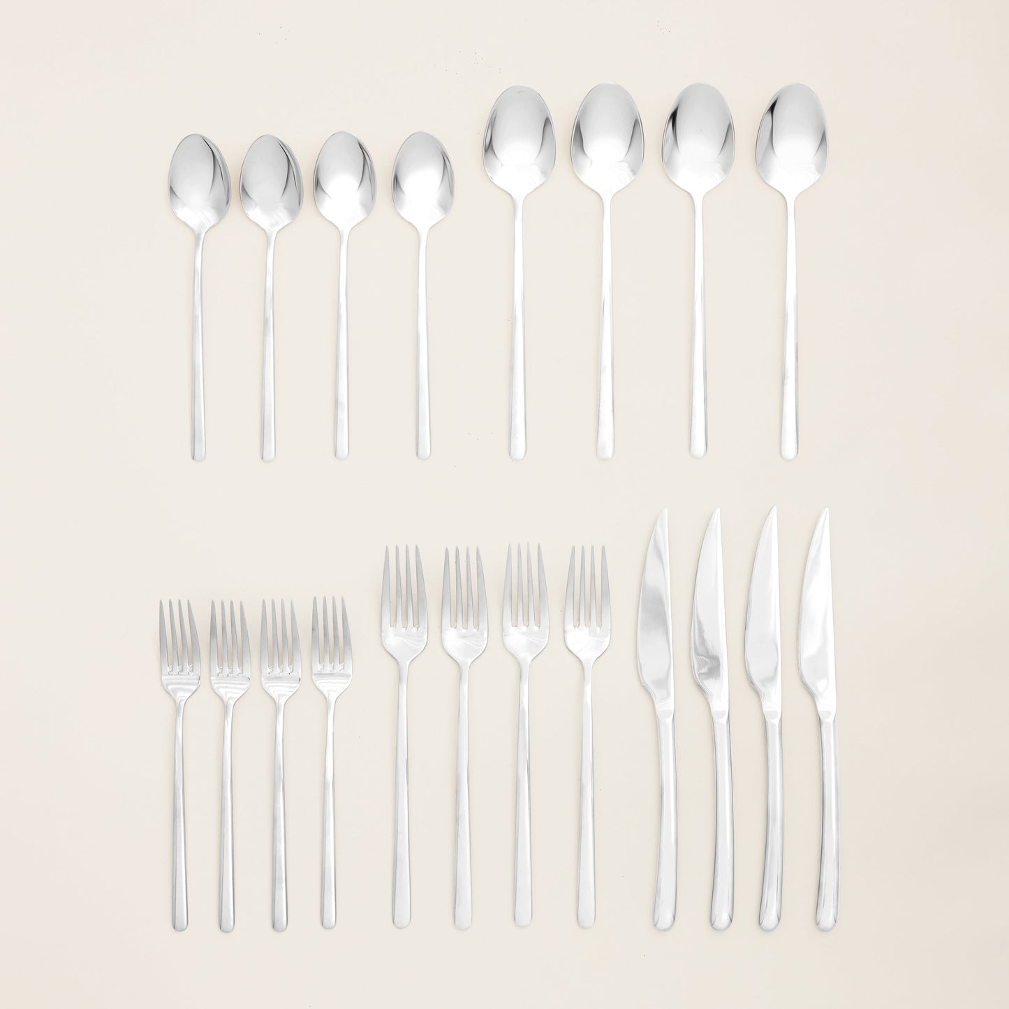 Emilia Mirror 20-Piece Flatware Set - Osadia Concept Store