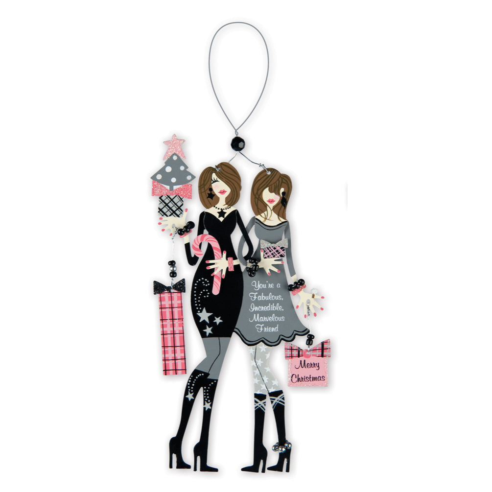 Fabulous Friends Ornaments - Set of 4