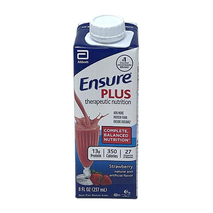 Ensure Plus Vanilla Oral Supplement, 8 Oz. Carton 1048230