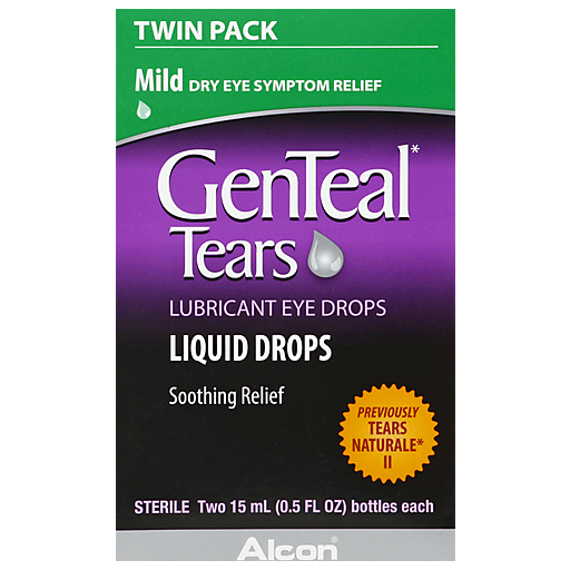 GenTeal Tears Mild Eye Drops 2x15 Ml