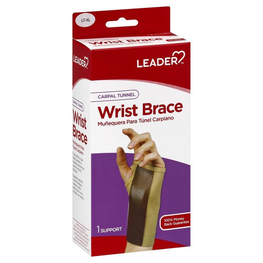 The Leader Left Extra Large Carpal Tunnel Wrist Brace
