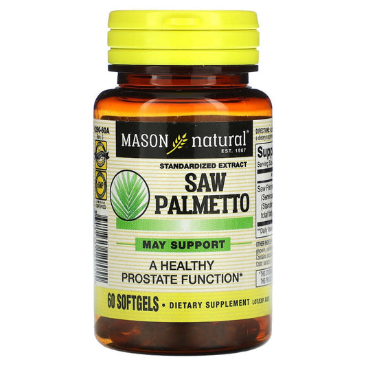 Mason Natural Saw Palmetto Prostate Comfort Softgels