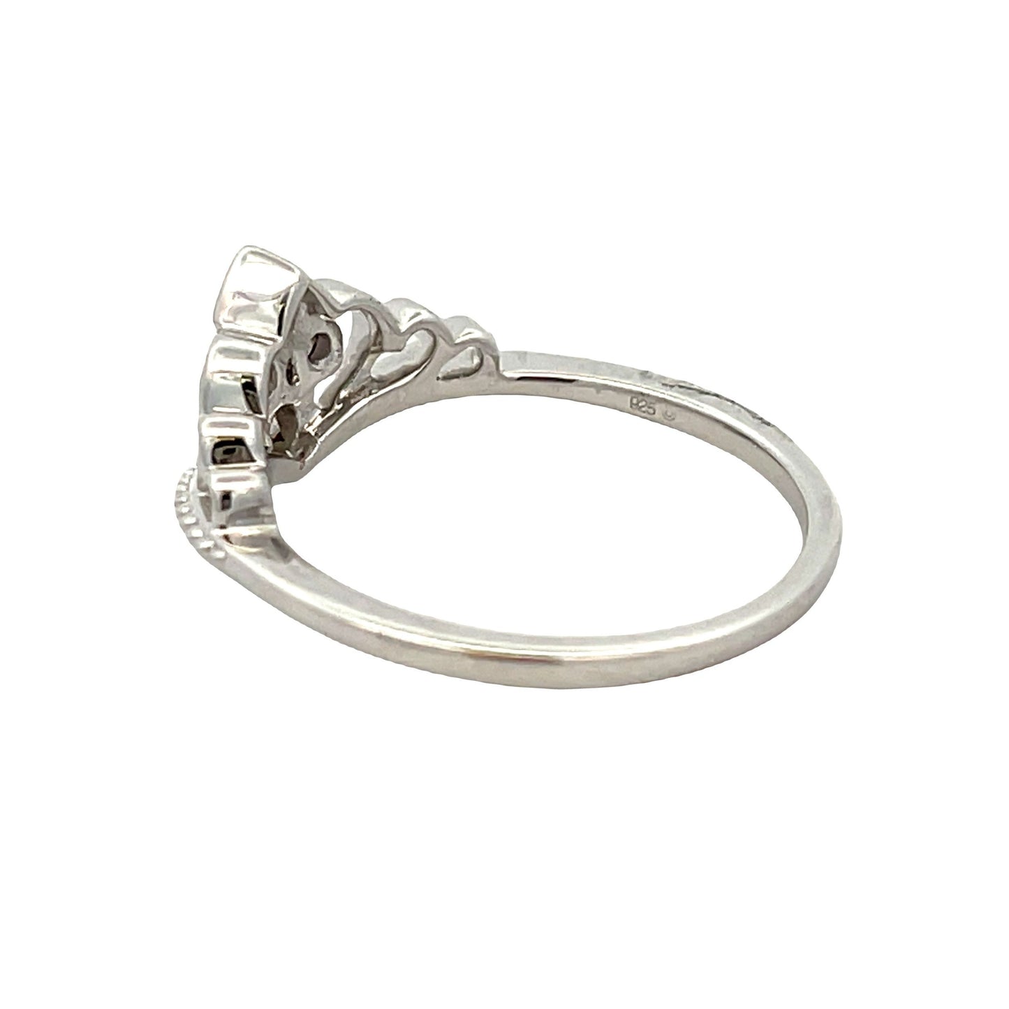 .17ct Diamond Ring Sterling Silver