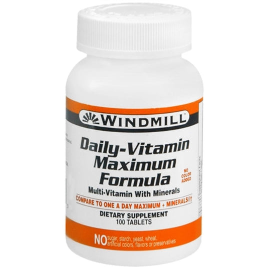 Windmill Daily Vitamin Maximum Formula Tablets 100ct
