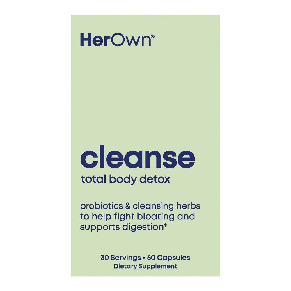 Her Own Cleanse - Gentle Detox & Gut Health - 60 Capsules