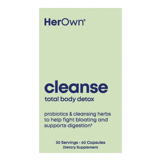 Her Own Cleanse - Gentle Detox & Gut Health - 60 Capsules