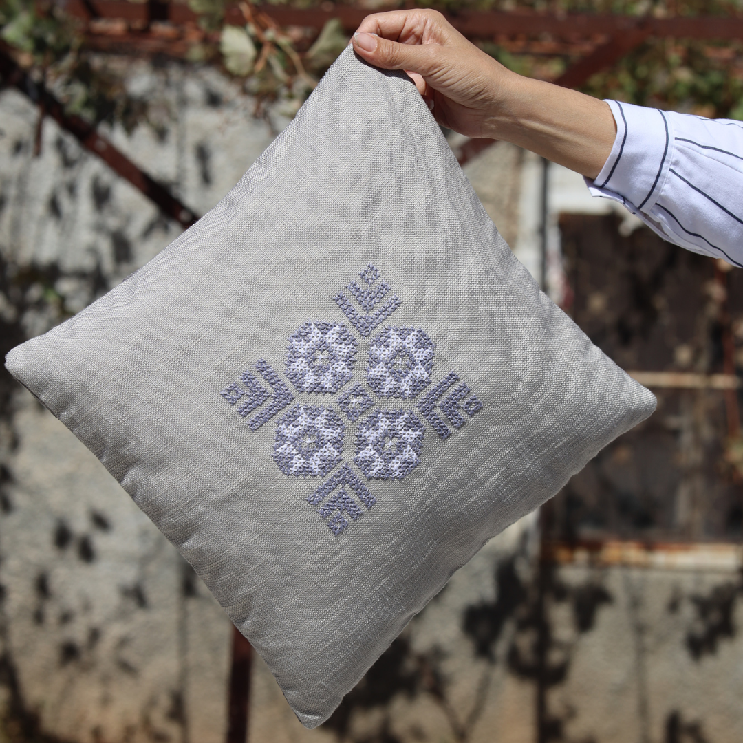 Eyes Pillow Cover - Gray
