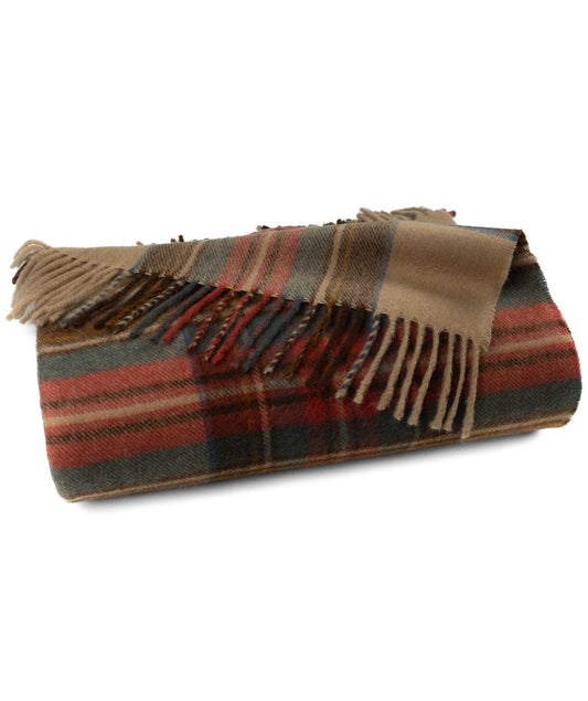 Prince of Scots Merino Wool Throw ~ Antique Dress Stewart ~