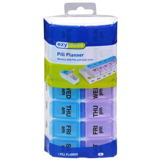 Ezy Dose Weekly AM/PM Large Pill Planner