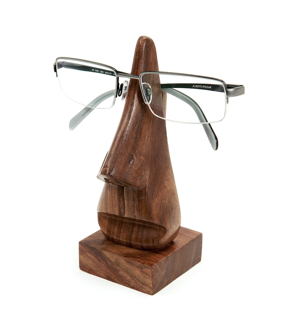 Nose Glasses Holder Stand - Handcrafted Indian Rosewood - Osadia Concept Store