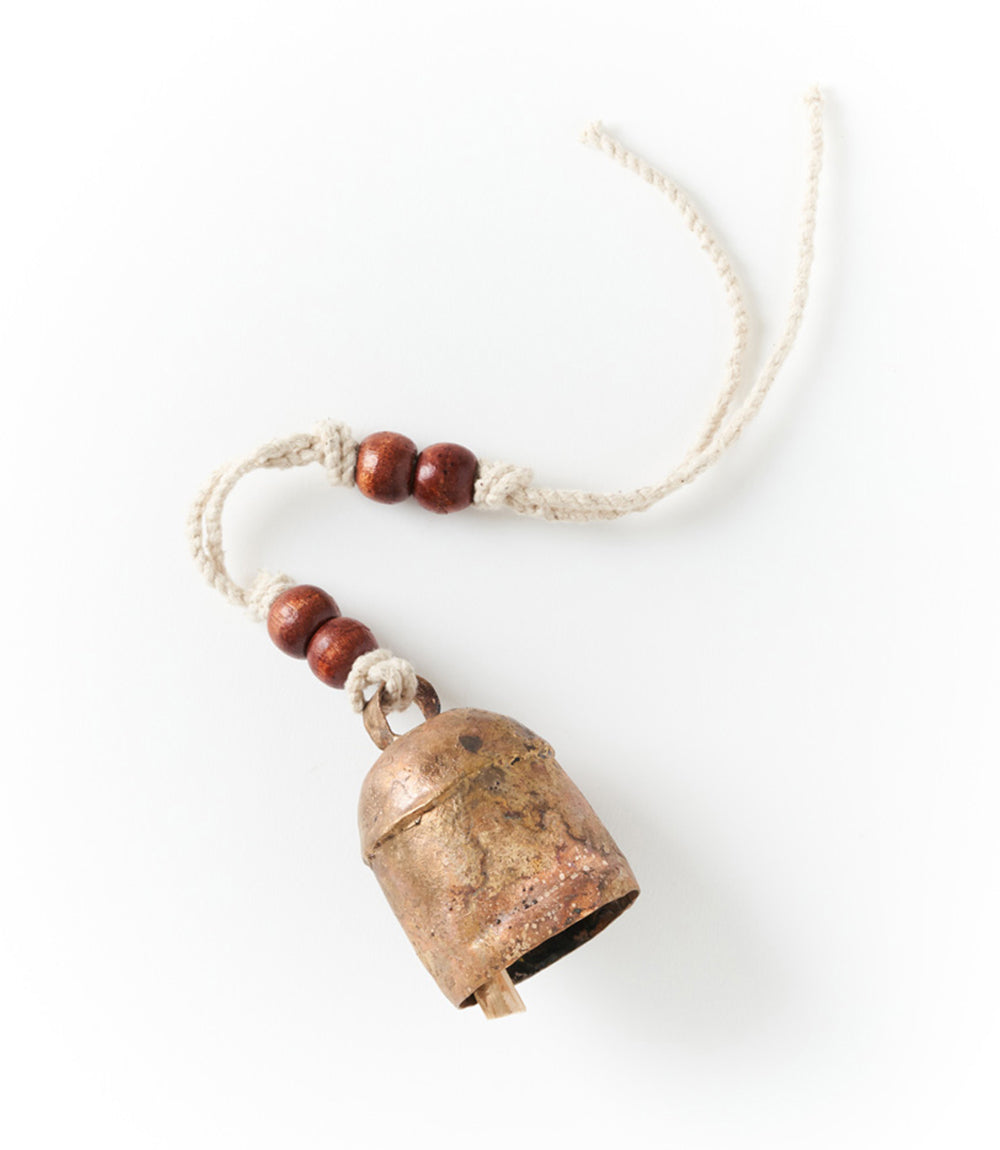 6" Rustic Noah Cow Bell Wind Chime - Hand Tuned - Osadia Concept Store