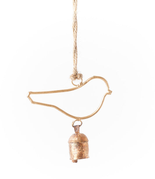 Air Element Bird Bell Wind Chime - Fair Trade Garden - Osadia Concept Store