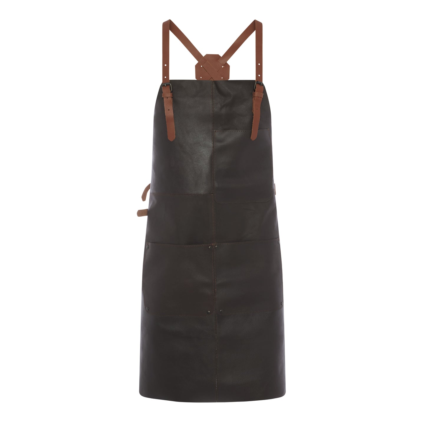 Theodore Leather Work Apron