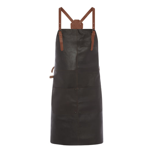 Theodore Leather Work Apron