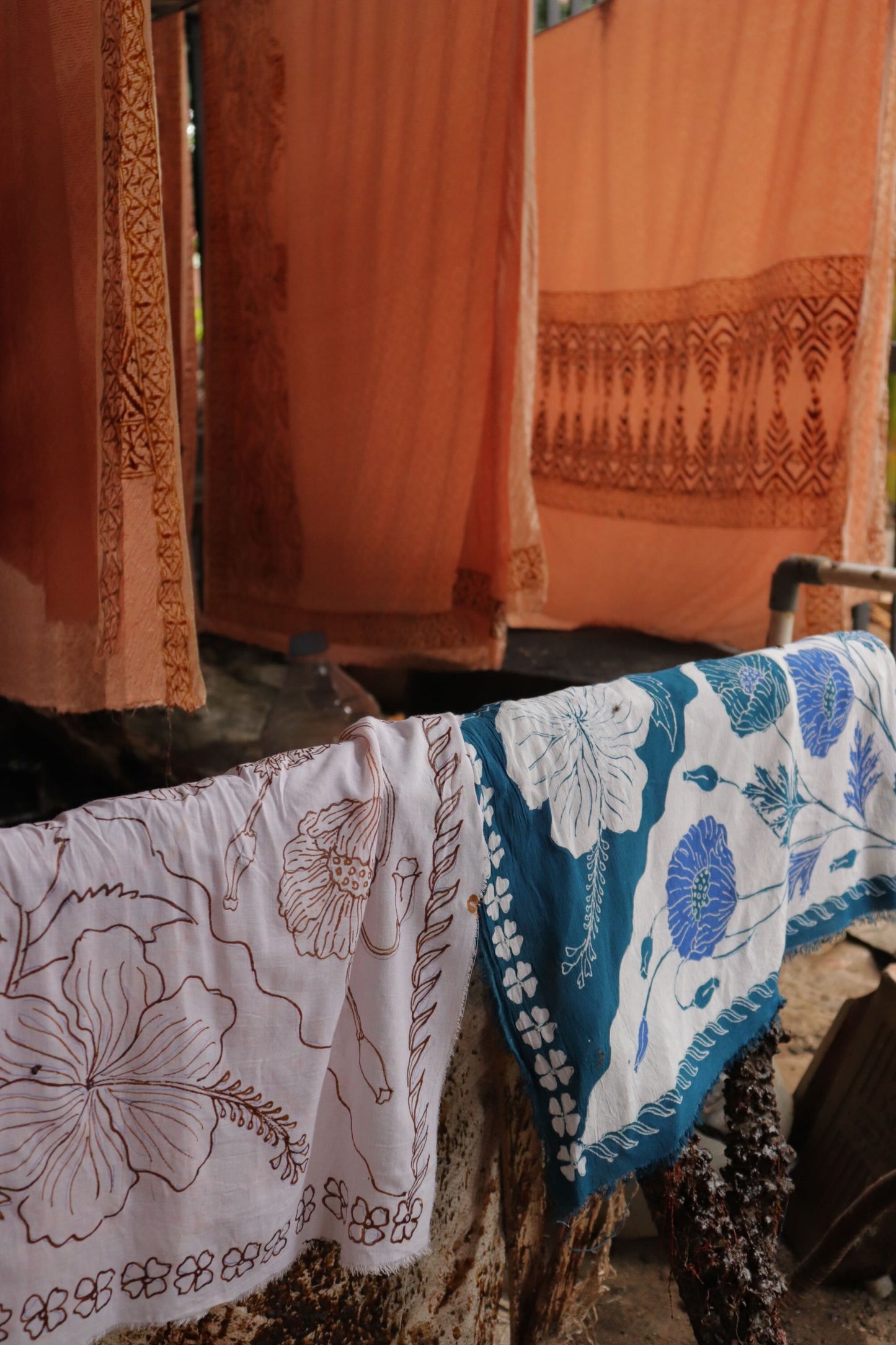 Full Hand Drawn Batik Tulis Bandana