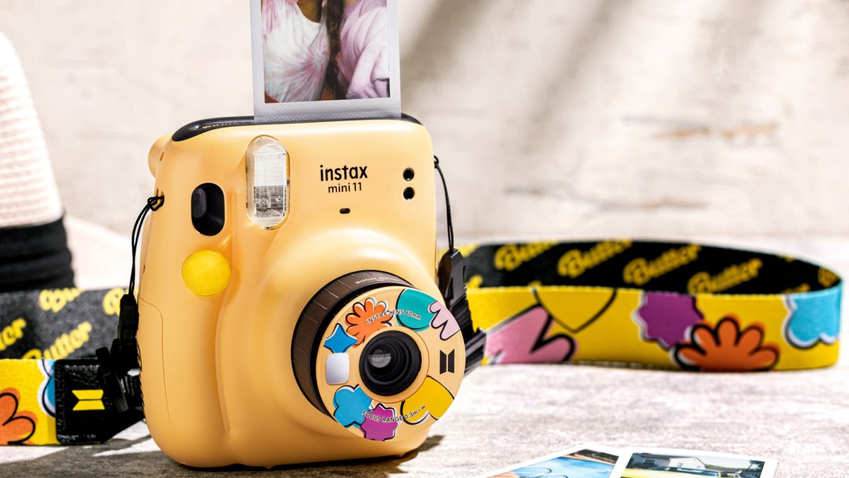 BTS Fujifilm Collaboration Instax Mini 11 Butter Version