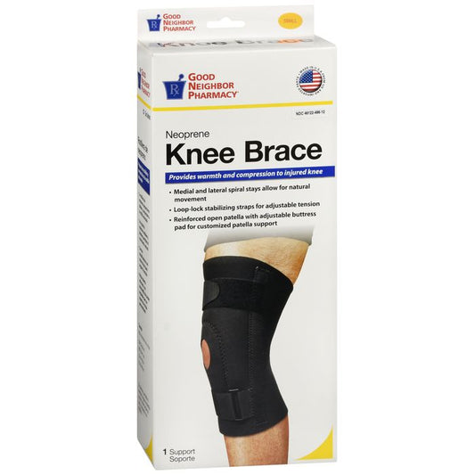 Good Neighbor Pharmacy Neoprene Knee Brace Black Small 1ct